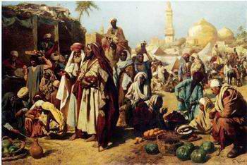 unknow artist Arab or Arabic people and life. Orientalism oil paintings  382 Sweden oil painting art